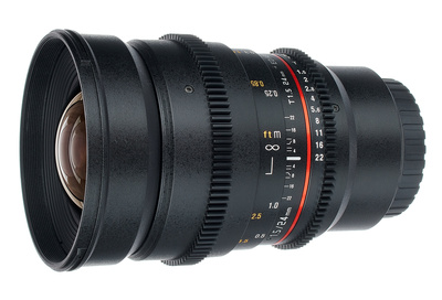 Samyang MF 24mm T1,5 Video DSLR II MFT