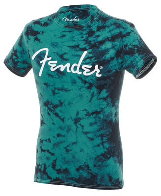T-Shirt Tie-Dye Logo Black XXL