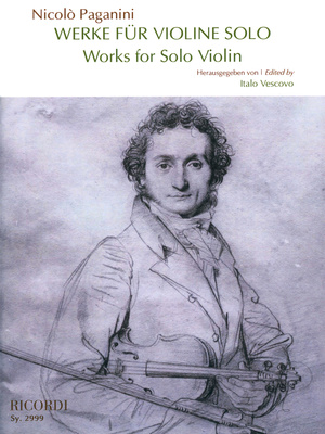 Paganini Werke for Violine