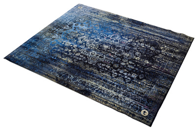 Drum Rug Vintage Blue