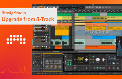 Bitwig Studio Upgrade 8-Track Download