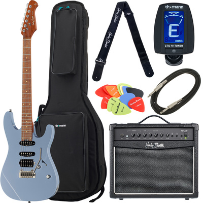 Harley Benton Fusion-III HSS Roasted Bundle