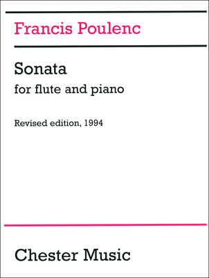 Poulenc Sonata Flute And Piano