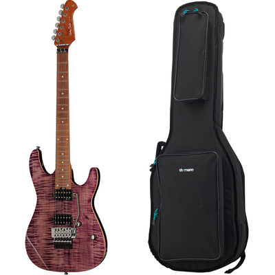 Harley Benton Fusion-III HH FR Roast. Bundle