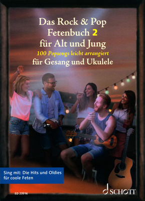 Rock & Pop Fetenbuch Ukulele 2