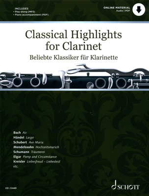 Schott Classical Highlights Clarinet