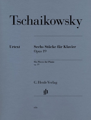 Henle Verlag Tschaikowsky Sechs Stücke