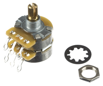 Fender Poti 500K/250K Split Shaft