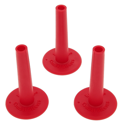 Cymbal Sleeves 3-RD Red