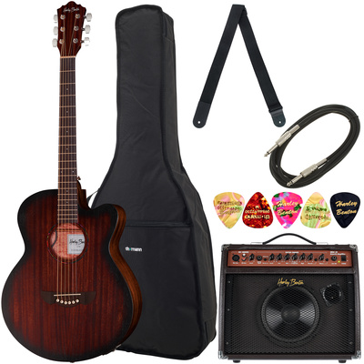 Harley Benton Delta Blues MJCE Bundle