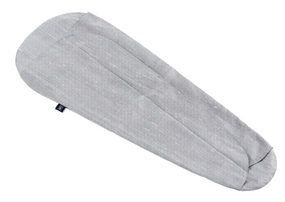 Violin Cover Dupion Silver