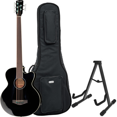 B-35BK-FL Acoustic Bass Bundle