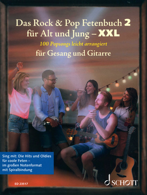 Rock & Pop Fetenbuch Git.2 XXL