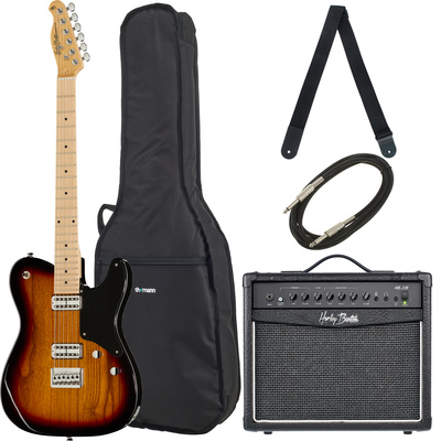 Harley Benton TE-90FLT SB Del. Series Bundle