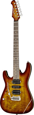 Harley Benton Fusion-III LH HSH EB FBB