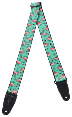 Poly Print Strap Flamingo