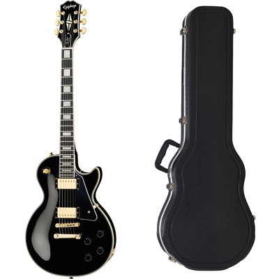 Epiphone Les Paul Custom Ebony w/Case