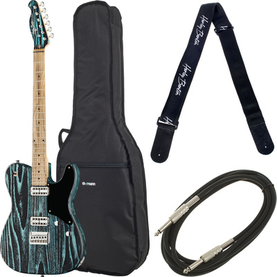 Harley Benton TE-90FLT Blue Blast Bundle