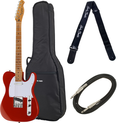 Harley Benton TE-62CC DR Bundle