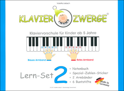 Klavierzwerge Klavierzwerge Lern-Set 2