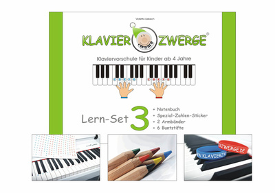 Klavierzwerge Klavierzwerge Lern-Set 3