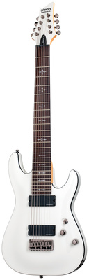 Schecter Demon-8 Vintage White