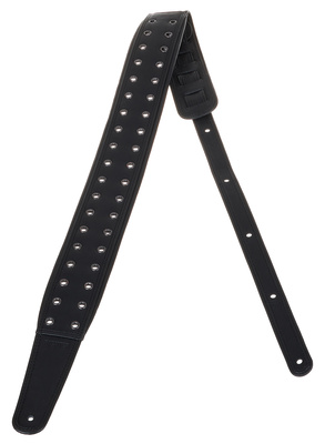 Guitar Strap Bl. Gbl. Grommets