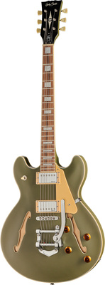 Harley Benton HB-35Plus Tremlo Olive Drab