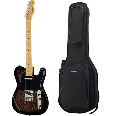 TE-70 Black Paisley w/Bag
