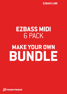 Toontrack EZbass MIDI 6 Pack Bundle Download
