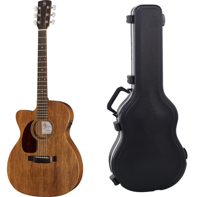 Harley Benton Cust. Line CLA-15MCE LH w/Case