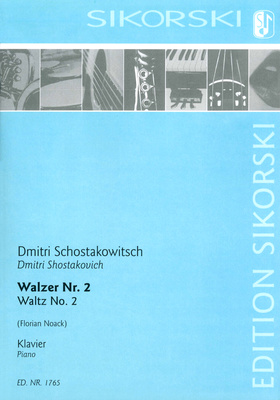 Schostakowitsch Walzer 2 Piano