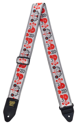 Ernie Ball E-Guitar Strap Red Bird Winter