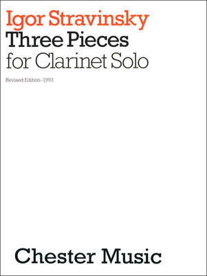 Strawinsky Three Pieces Clarin