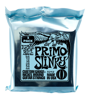 Ernie Ball Primo Slinky 3-pack 3212