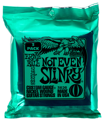 Ernie Ball Not Even Slinky 3-pack 3626