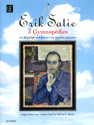 Universal Edition Satie 3 Gymnopédies Recorder