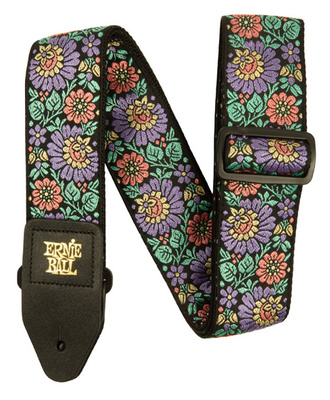 Ernie Ball Evening Bloom Jacquard Strap