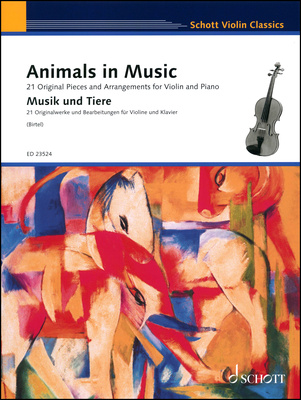 Schott Musik und Tiere Violin