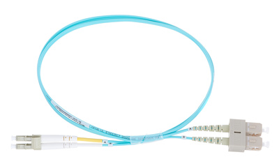 LWL Cable LC-SC Duplex OM4, 1m