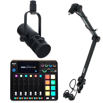 Rode Rodecaster Pro II Mic Bundle1