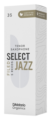 DAddario Woodwinds Organic Sel. Jazz Filed TEN 3S