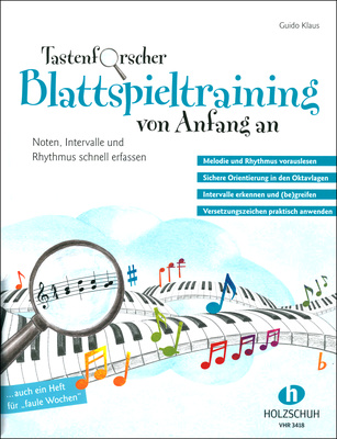 Tastenforscher Blattspiel