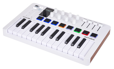 MATRIXSYNTH: Arturia Introduces the MiniLab 3 Alpine White