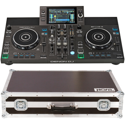 Denon DJ SC Live 2 Case Bundle