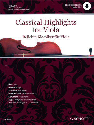 Schott Classical Highlights Viola