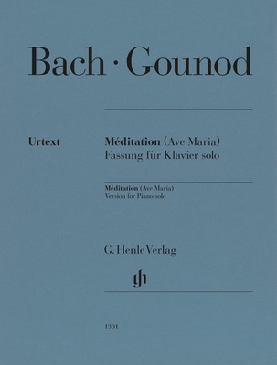 Henle Verlag Bach/Gounod Méditation