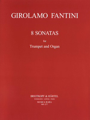 Breitkopf & Härtel Fantini 8 Sonatas