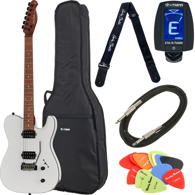 Harley Benton Fusion-T HH Roasted SW Bundle