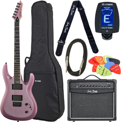 Harley Benton R-446 Plum Metallic Set